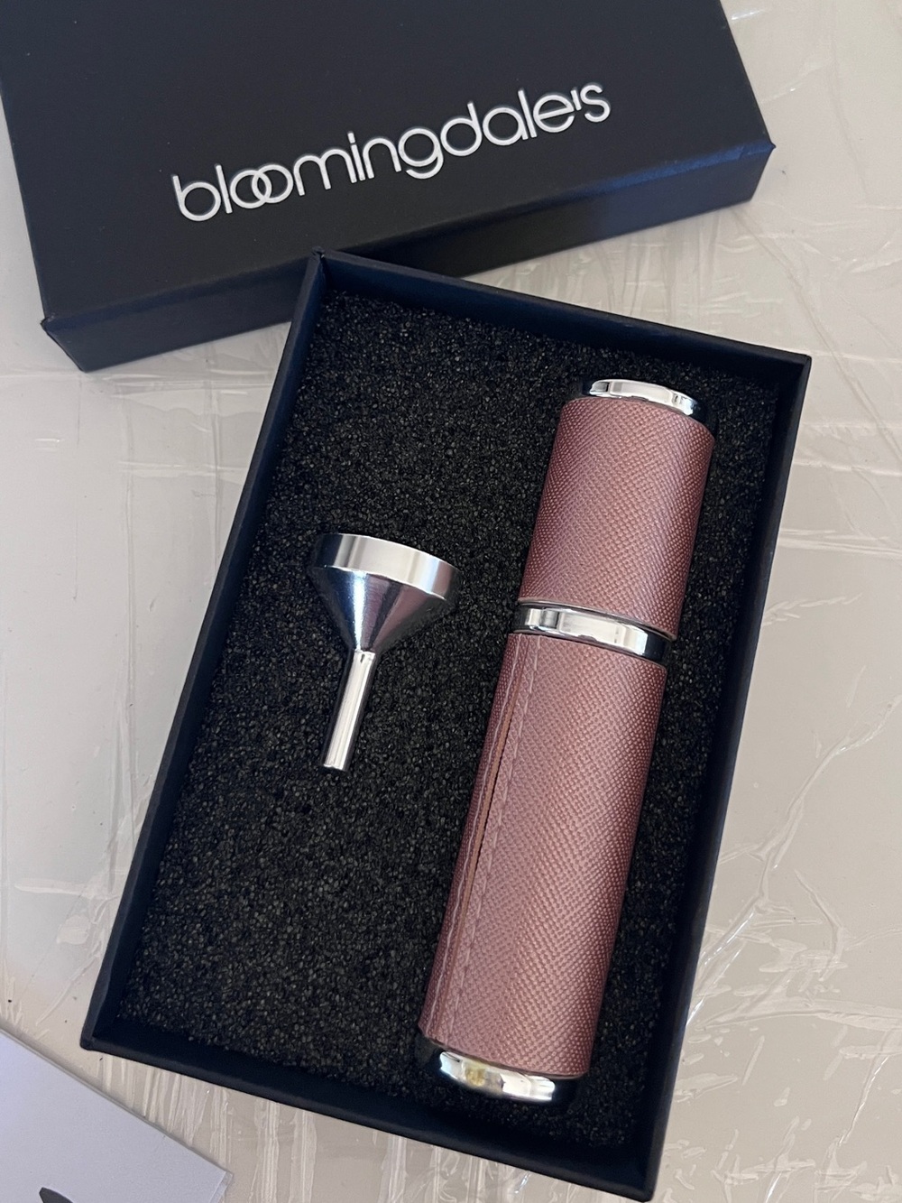 New! Bloomingdale's Portable Perfume Empty Atomizer